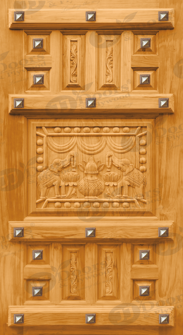 Teak wood Primium door #1