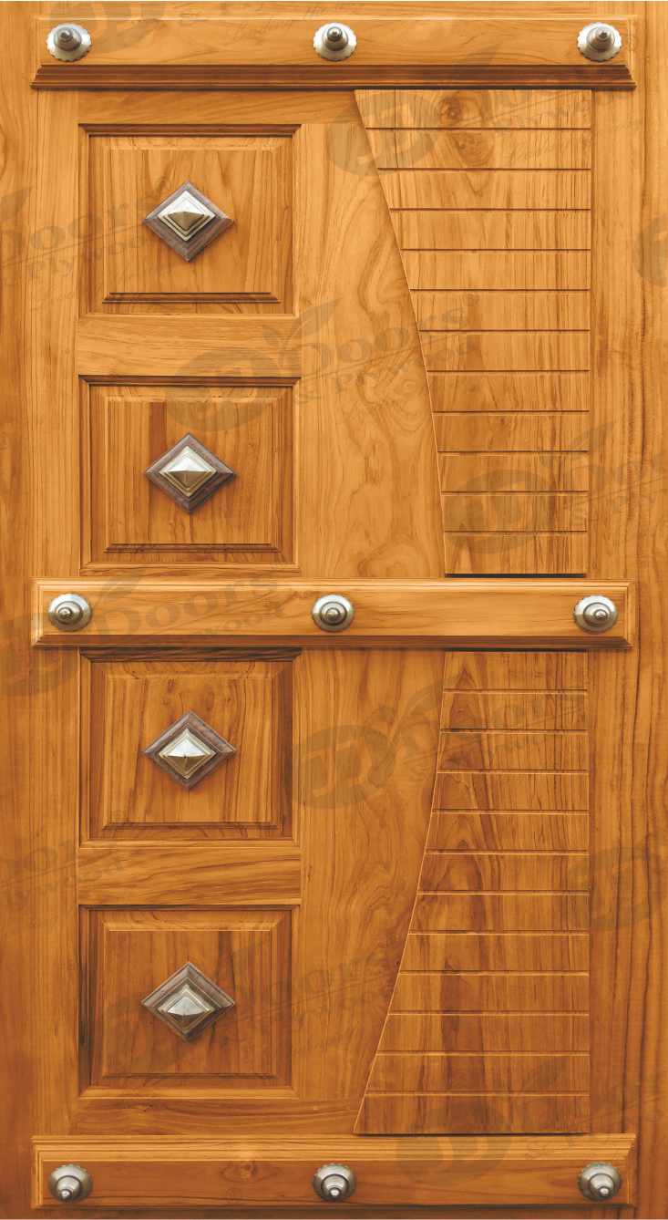 Teak wood Primium door #10