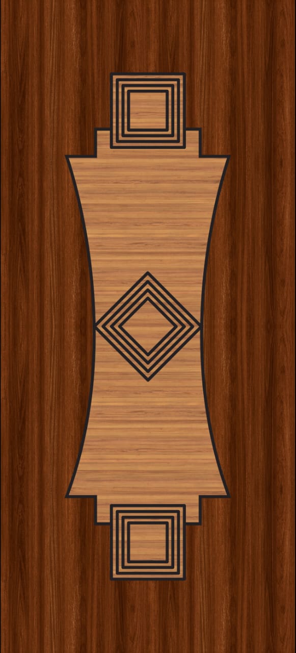 Wpc UV printed door same as Laminated door - 015316-2