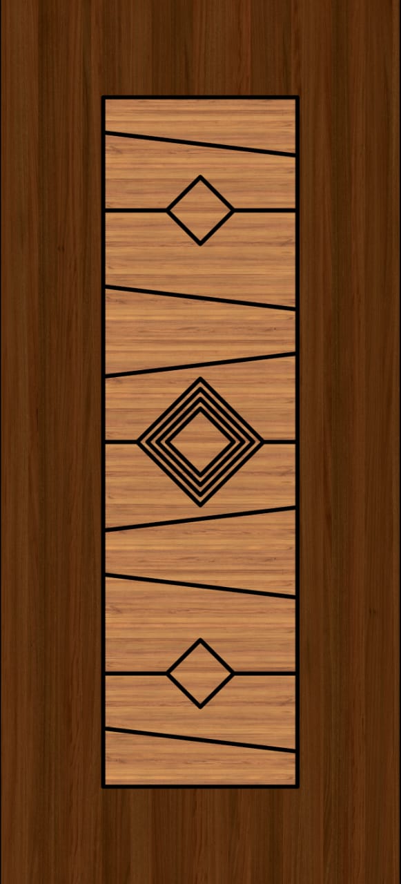 Wpc UV printed door same as Laminated door - 015316-7