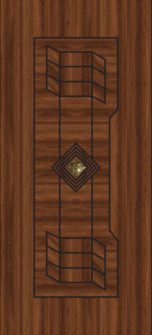 Wpc UV printed door same as Laminated door - 015355-7