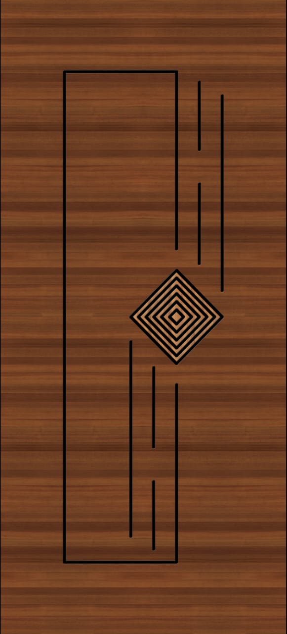 Wpc UV printed door same as Laminated door - 015408-8