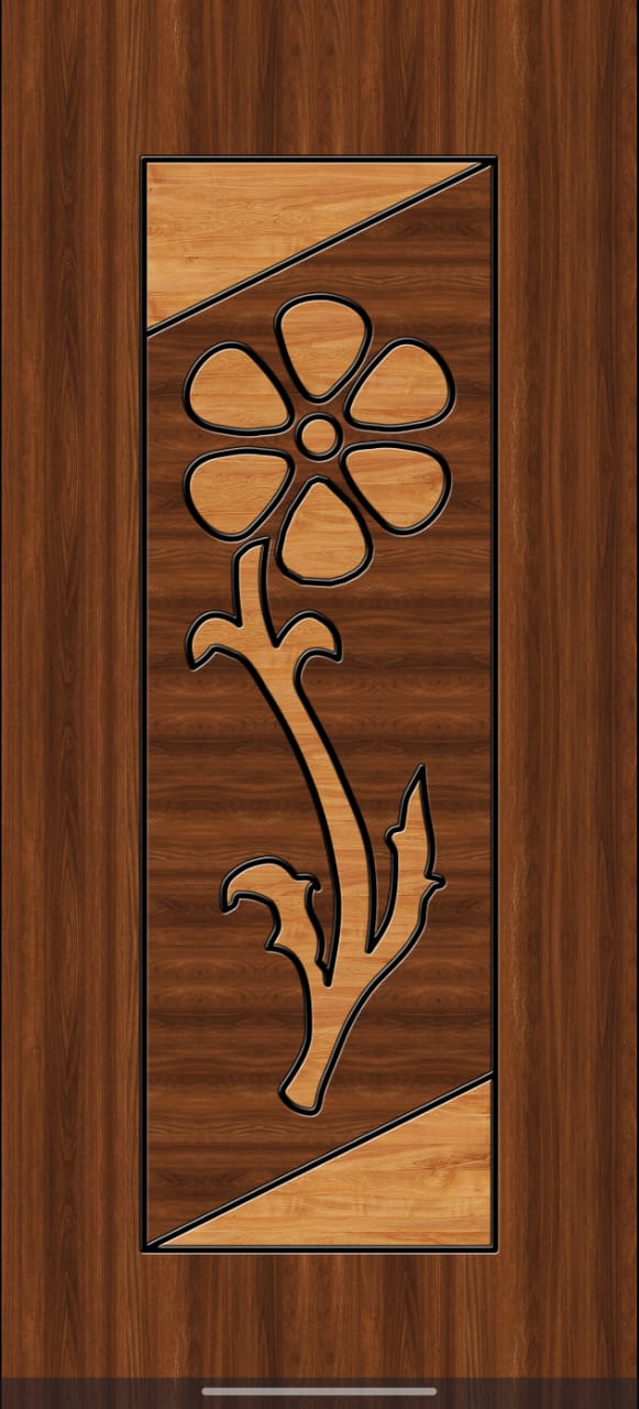 Wpc UV printed door same as Laminated door - 015408-12