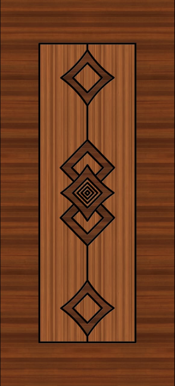 Wpc UV printed door same as Laminated door - 015448-3