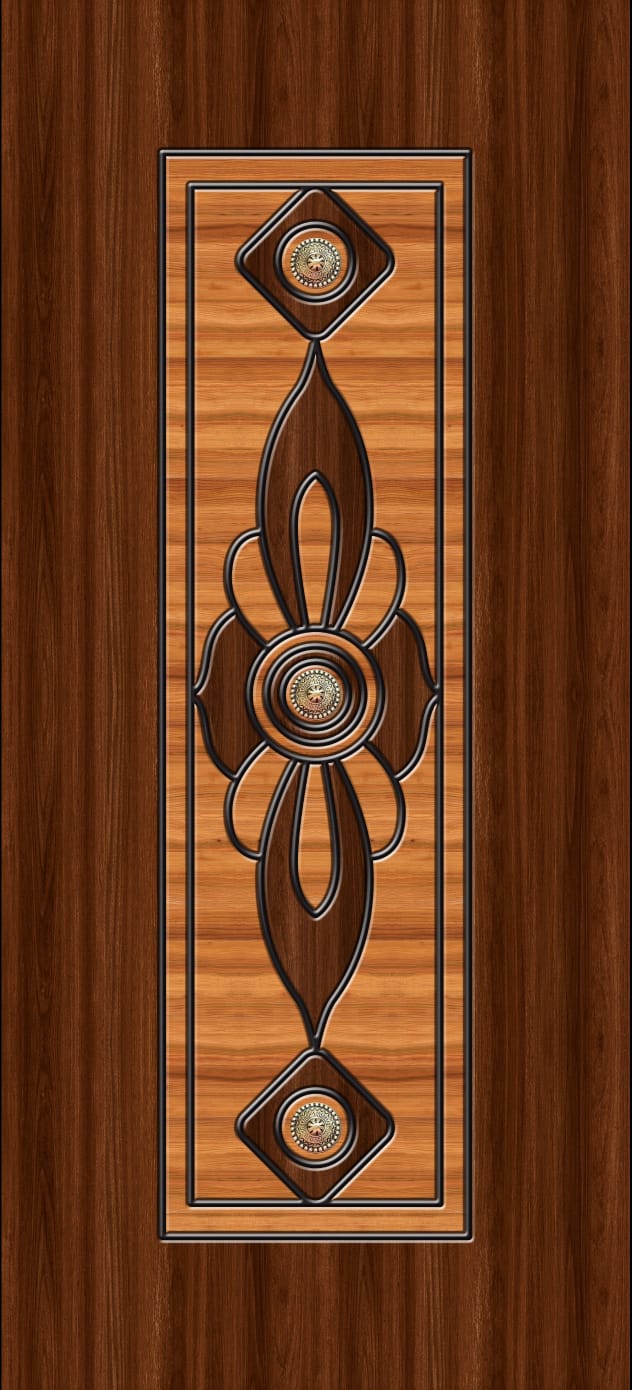 Wpc UV printed door same as Laminated door - 015448-4