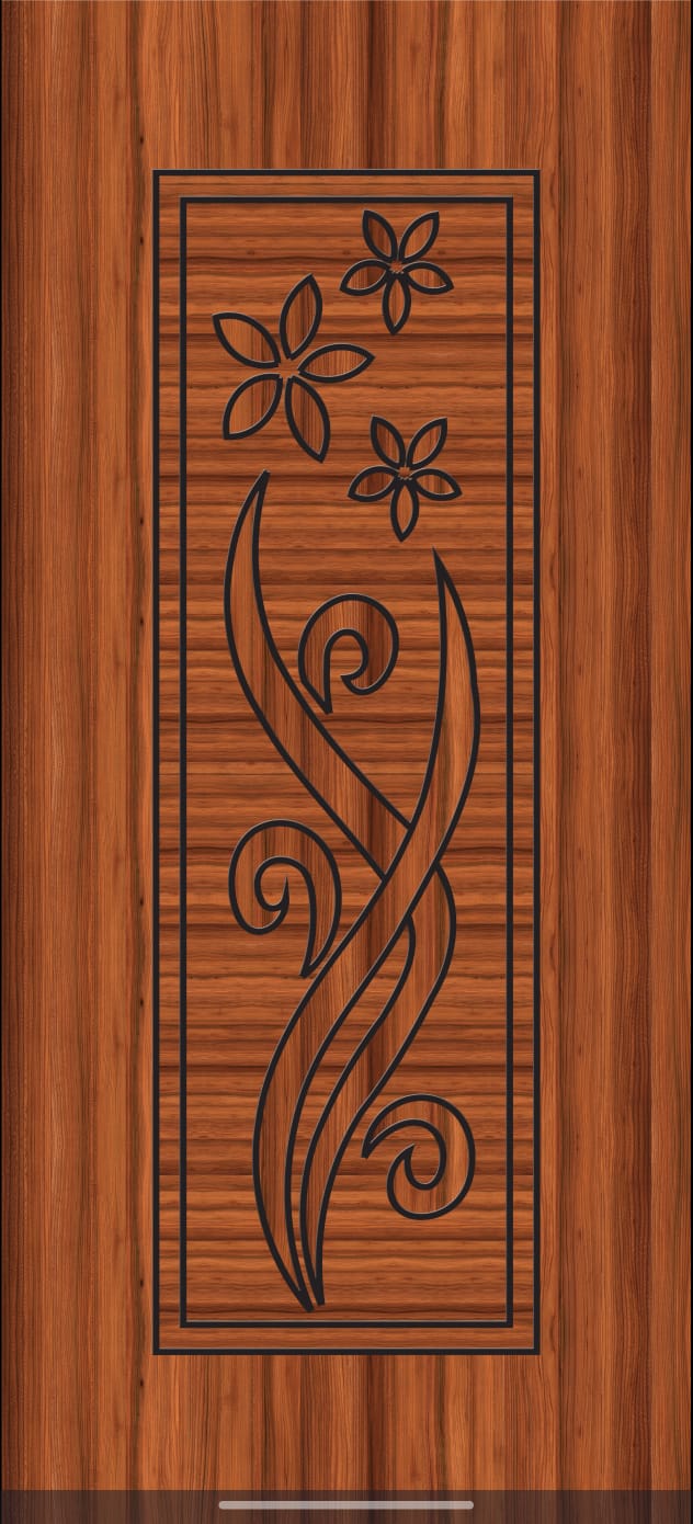 Wpc UV printed door same as Laminated door - 015448-11