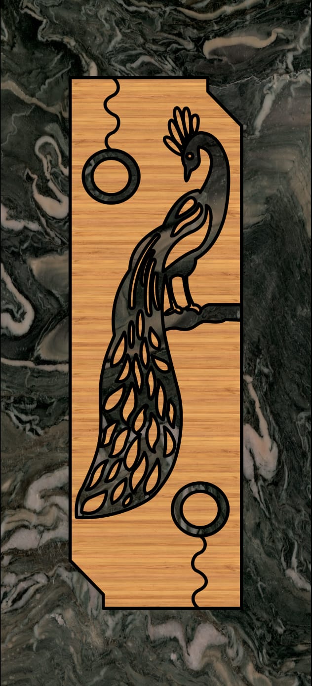 Wpc UV printed door same as Laminated door - 015448-12