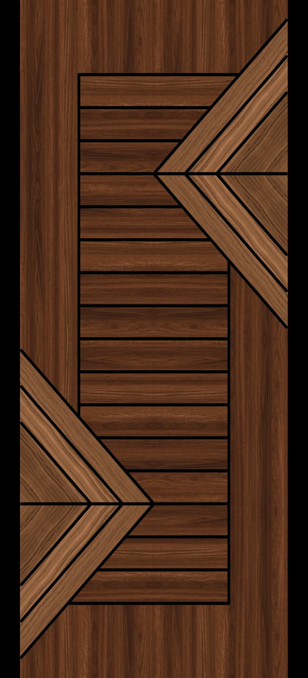 Wpc UV printed door same as Laminated door - 015511-1