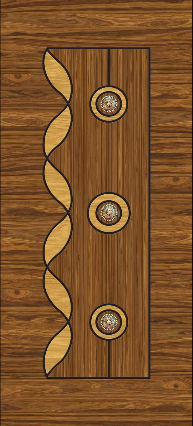 Wpc UV printed door same as Laminated door - 015511-5