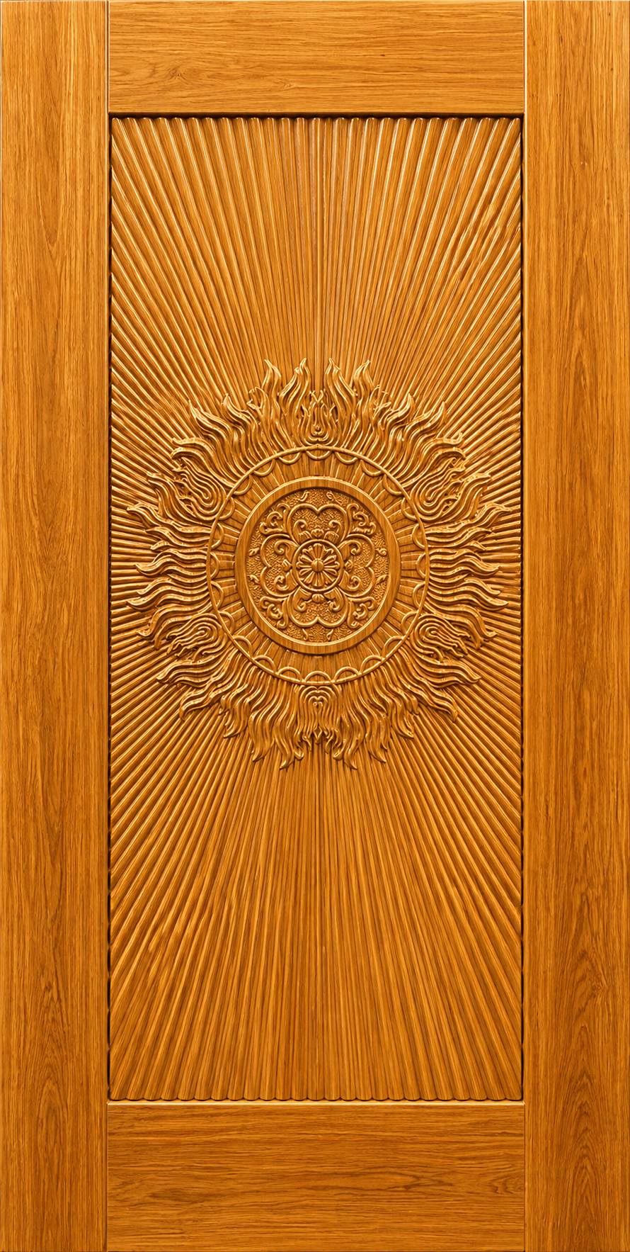 Teak wood Primium carving door JJ 456 - 151842-1