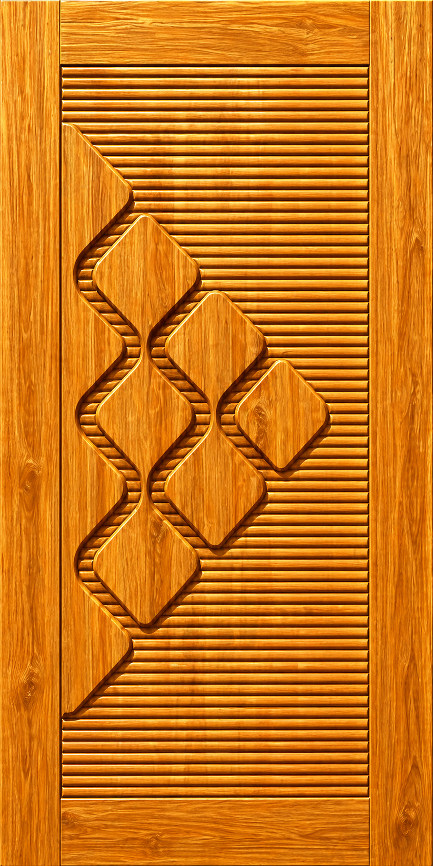 Teak wood Primium carving door JJ 461 - 153021-1