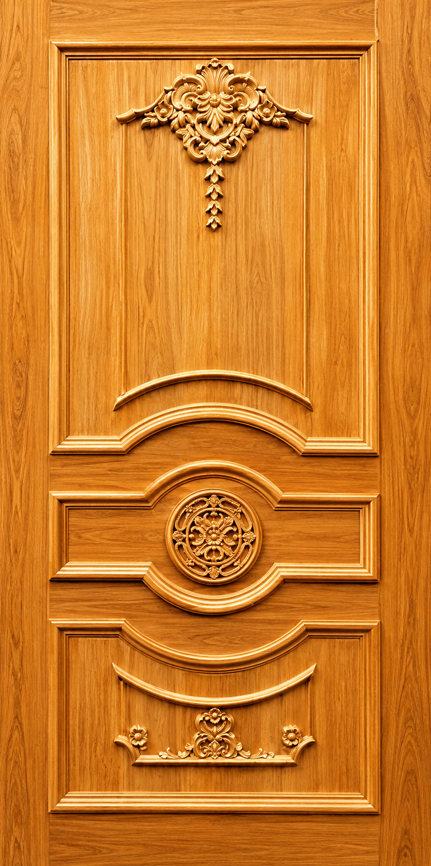 Teak wood Primium carving door JJ 466 - 151716-1