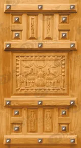 Teak wood Primium door #1