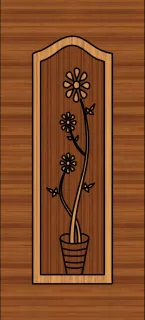 Wpc UV printed door same as Laminated door - 015408-4
