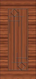 Wpc UV printed door same as Laminated door - 015511-8