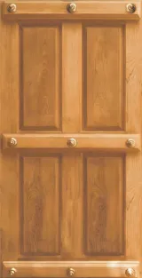 Teak wood Primium carving door JJ 118 - 151317-1
