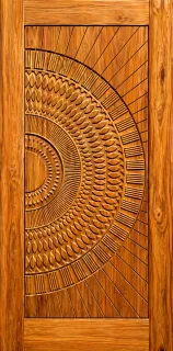 Teak wood Primium carving door JJ 449 - 151005-1