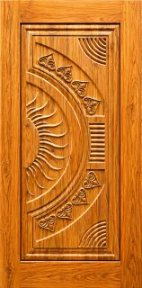 Teak wood Primium carving door JJ 458 - 152706-1