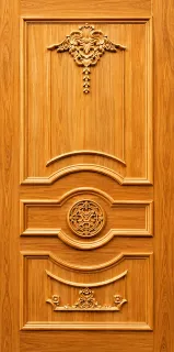 Teak wood Primium carving door JJ 466 - 151716-1